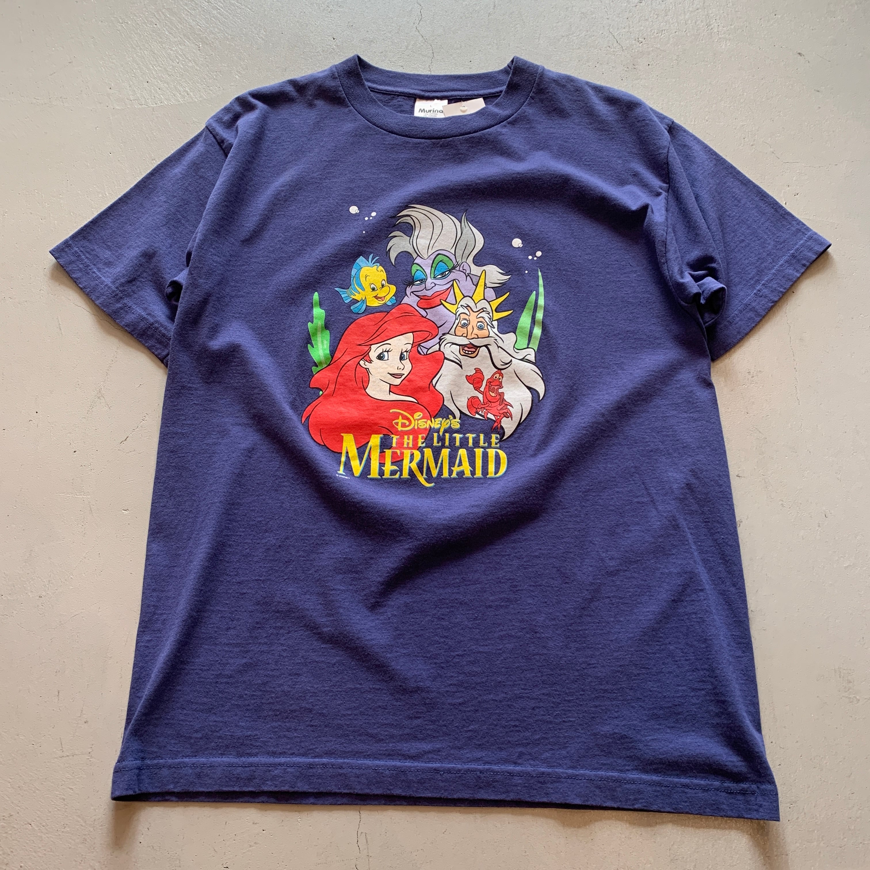 dead stock!! 90s THE LITTLE MERMAID T-shirt【高円寺店】 | What'z up