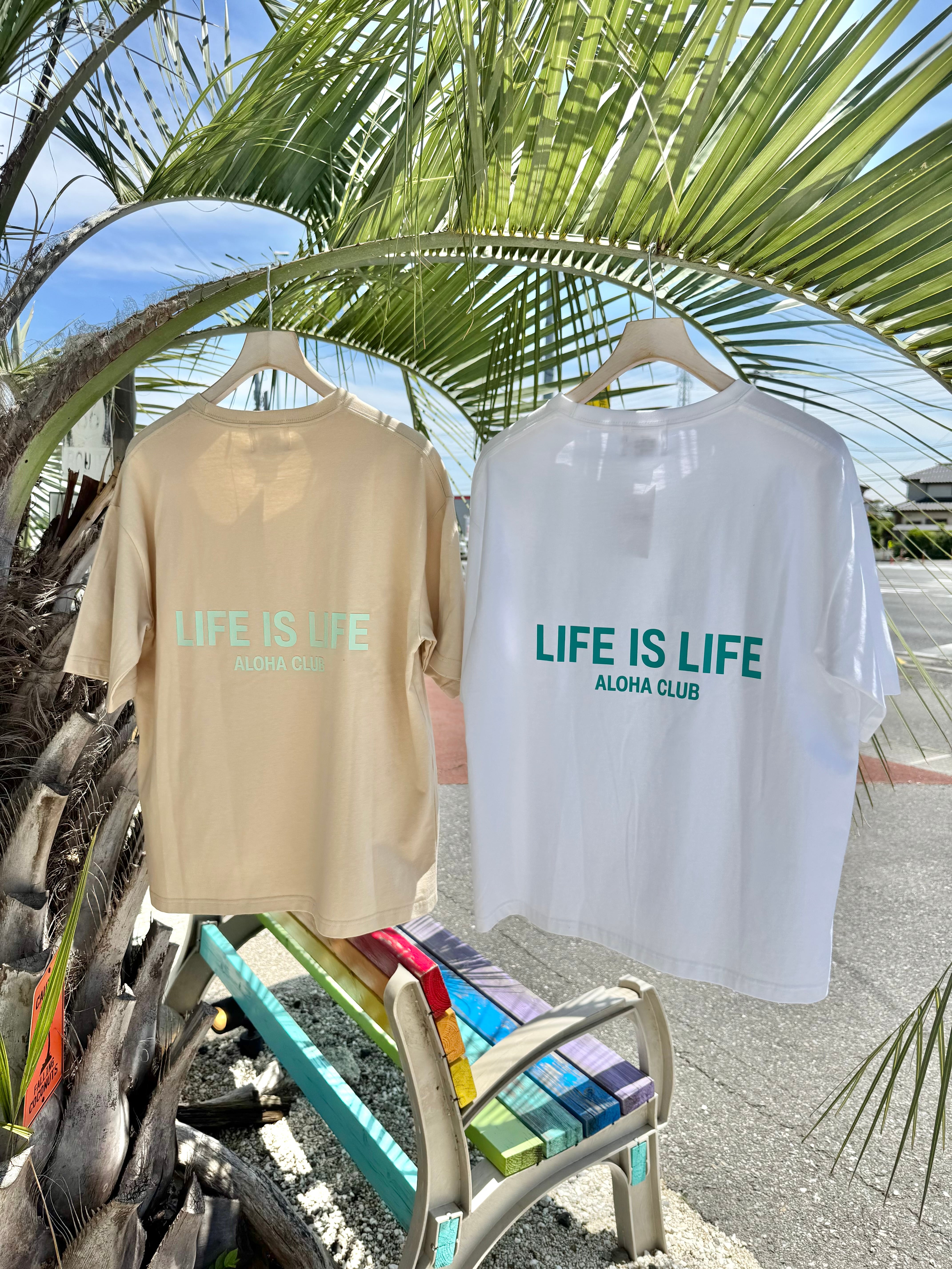 LIFE isオリジナル ラバーロゴTシャツ ¥6,990+tax