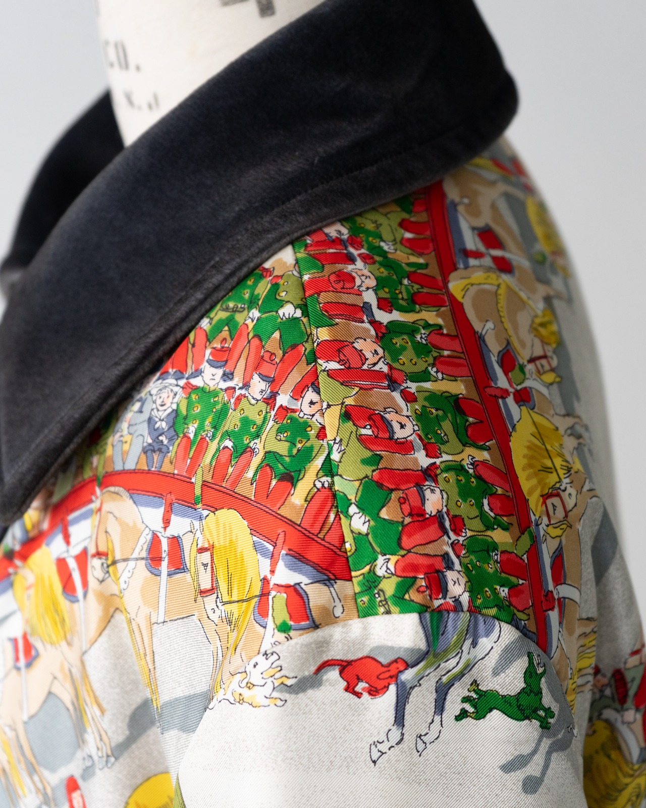 〈Hermès〉Reversible jacket coat