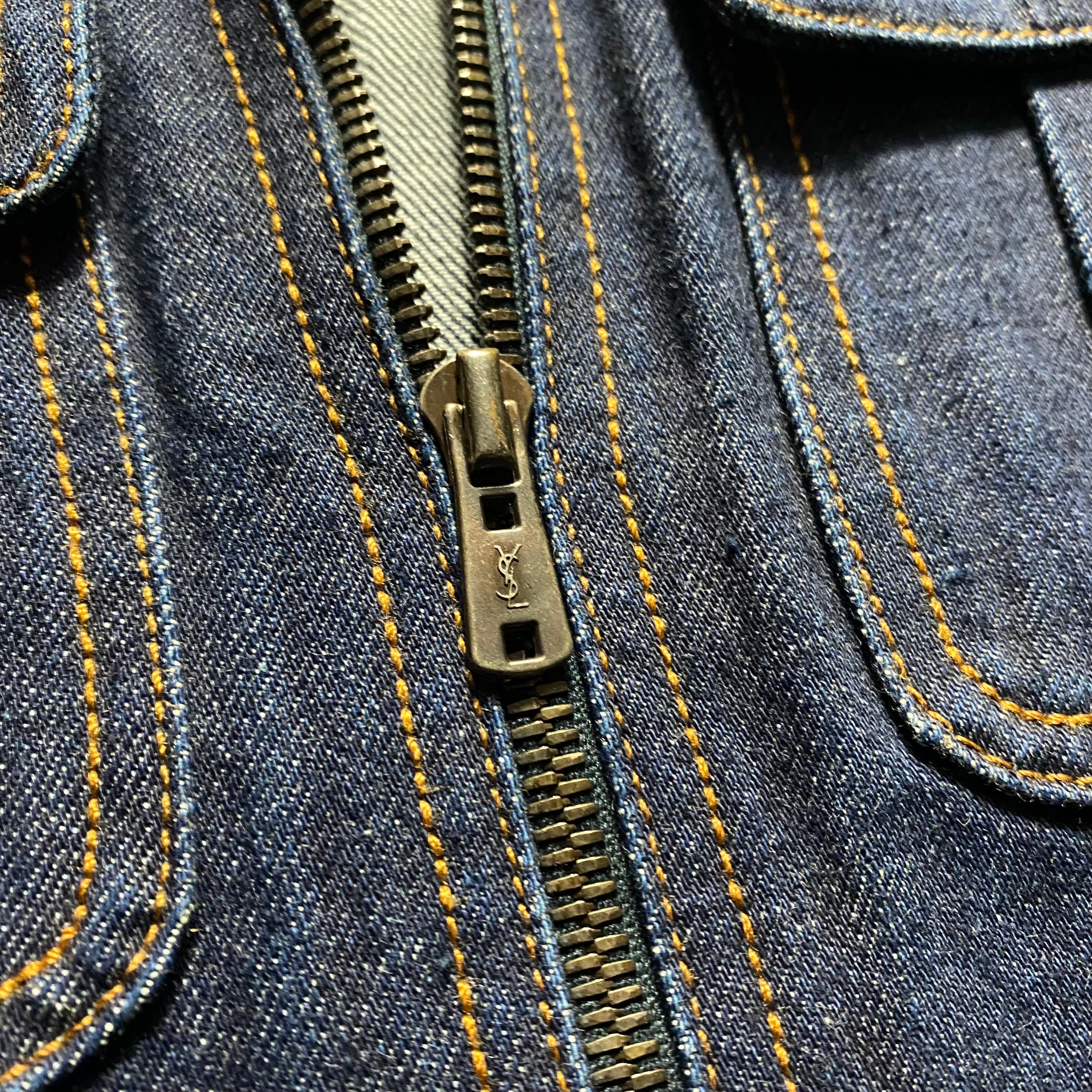 YVES SAINT LAURENT RIVE GAUCHE denim set-up | NOIR ONLINE