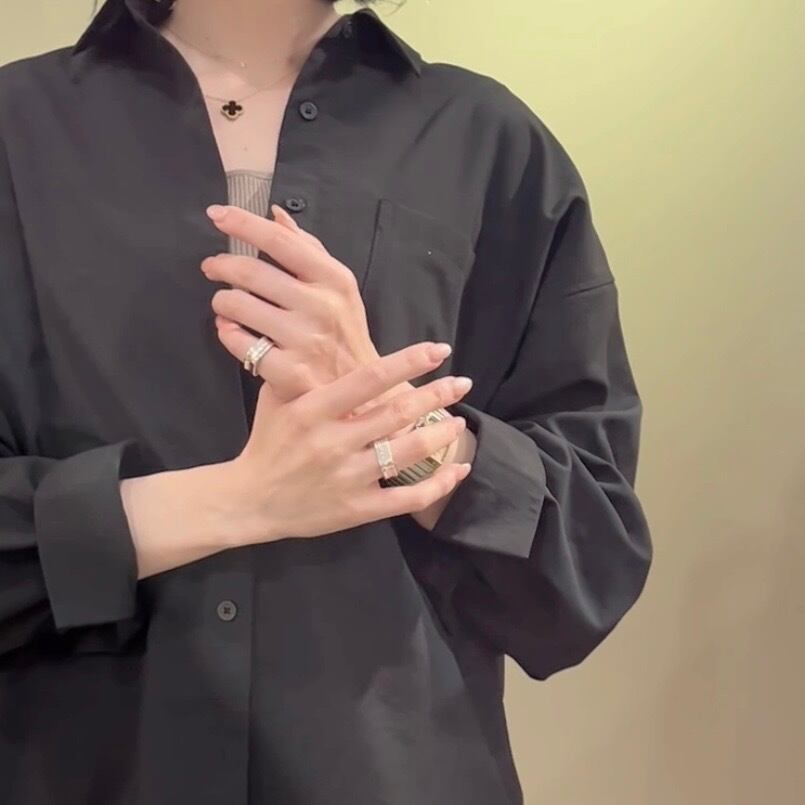 TIFFANY&CO.】【5-6号】2392希少1837 スクエアリング／シルバー925