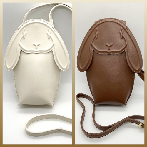   ロップイヤーのスマホショルダー　