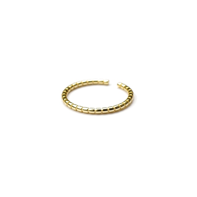 S925 BEADS RING GOLD