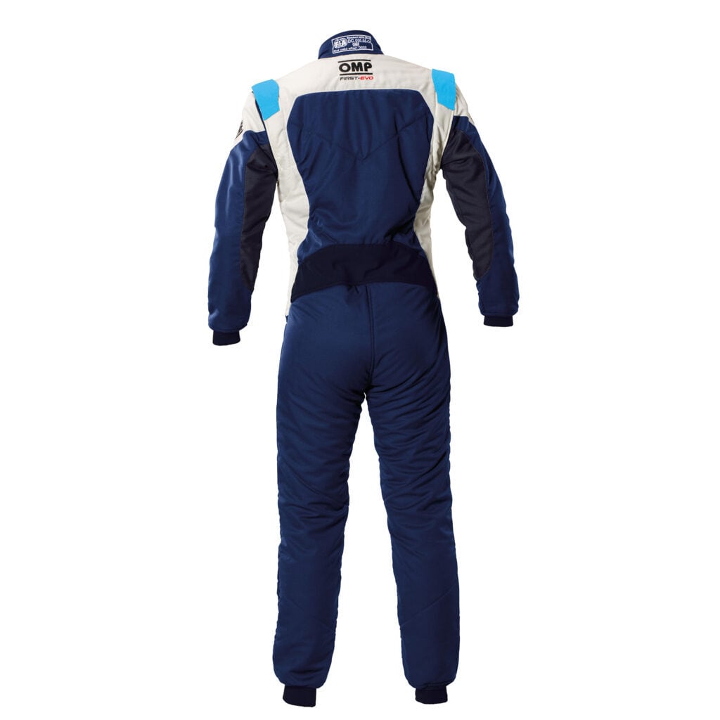 IA0-1874-A01#244 FIRST EVO OVERALL my2025 FIA 8856-2018 Navy blue