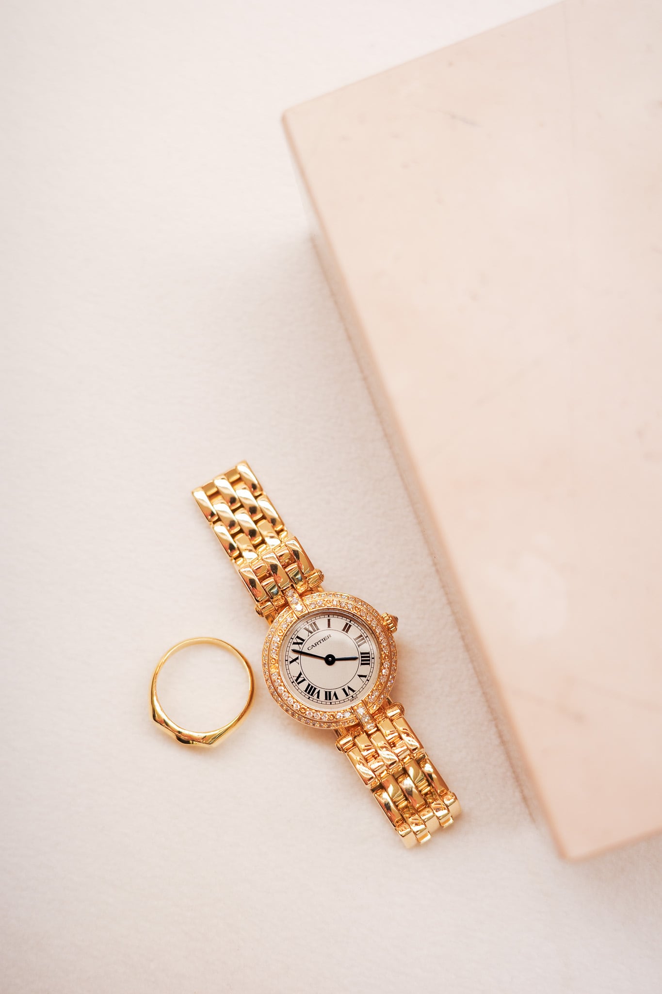 カルティエ パンテール ラウンド 純正ダイヤモンド YG | Ante Official