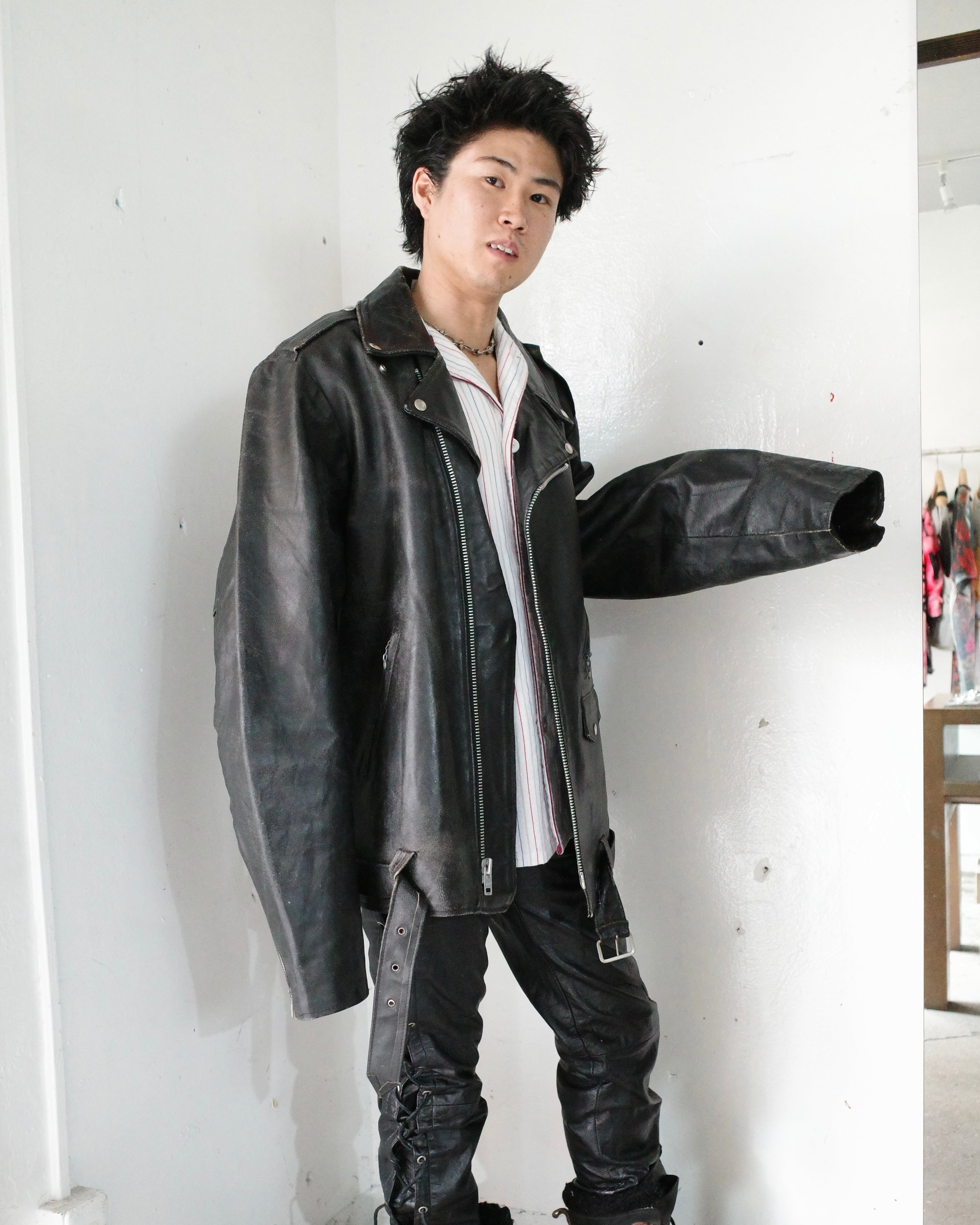 Sears “The Leather Shop” Black Riders Jacket | coug（カーグ