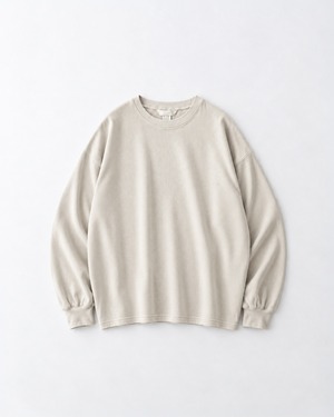 roundabout L/S Crew Neck T-Shirt OATMEAL