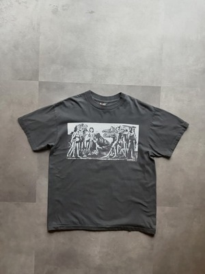 NIRVANA L7 THE BREEDERS チャリティーコンサート Tシャツ ニルヴァーナ L チャコールグレー