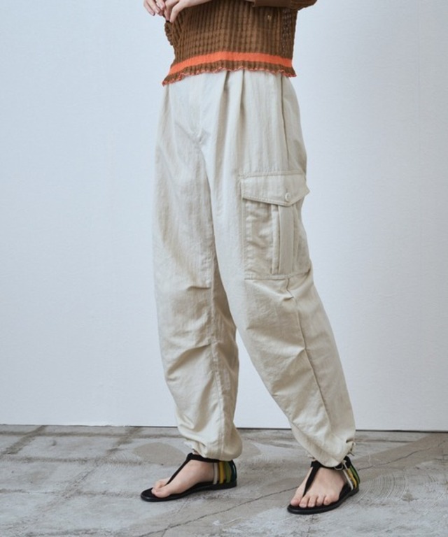 【Audrey and John Wad オードリーアンドジョンワッド】HEAVY NYLON CARGO PANTS ヘビーナイロンカーゴパンツ L0308 (2COLORS)