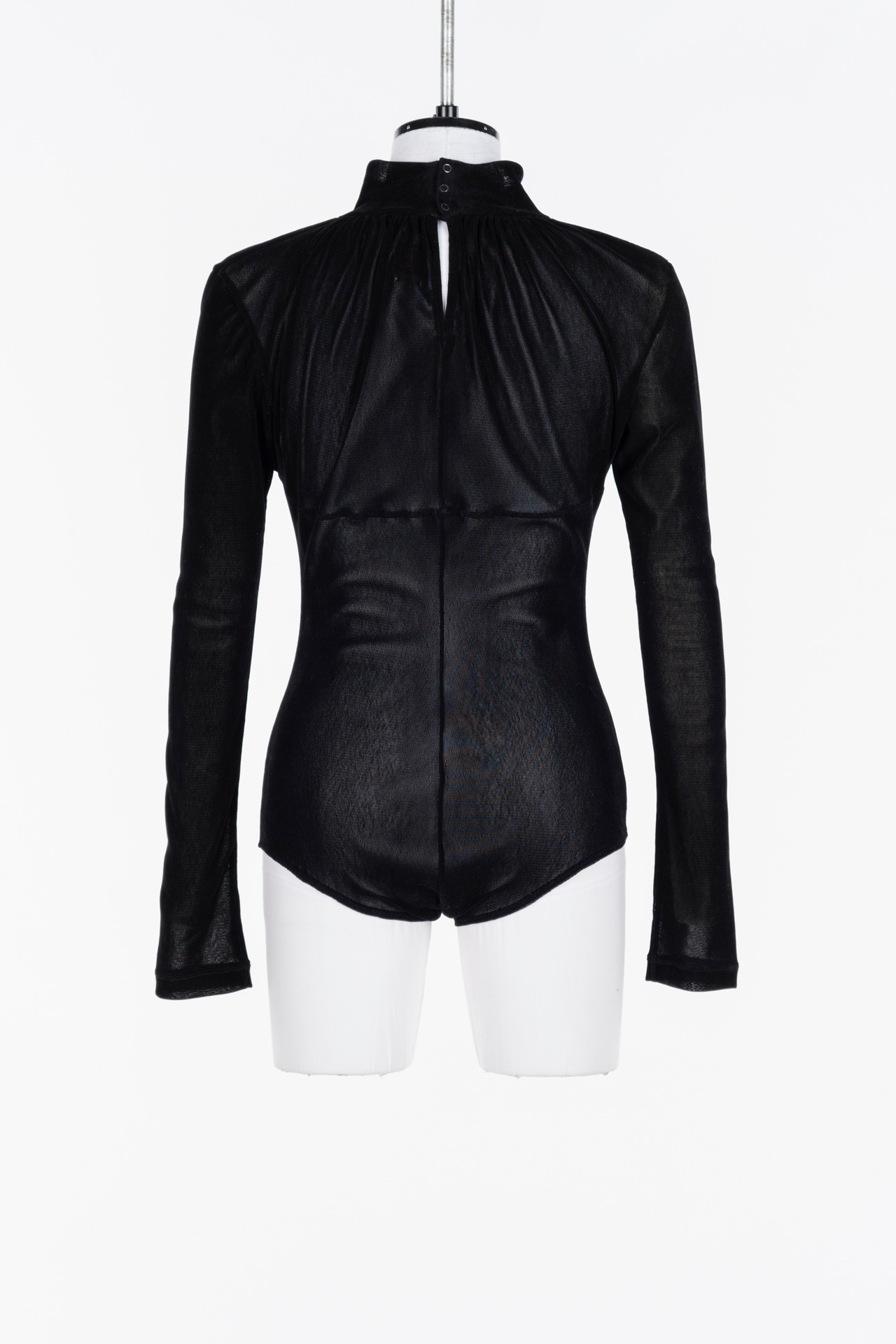 【25AW】FETICO フェティコ / VELVET TULLE TURTLENECK BODYSUIT / ボディスーツ - 2