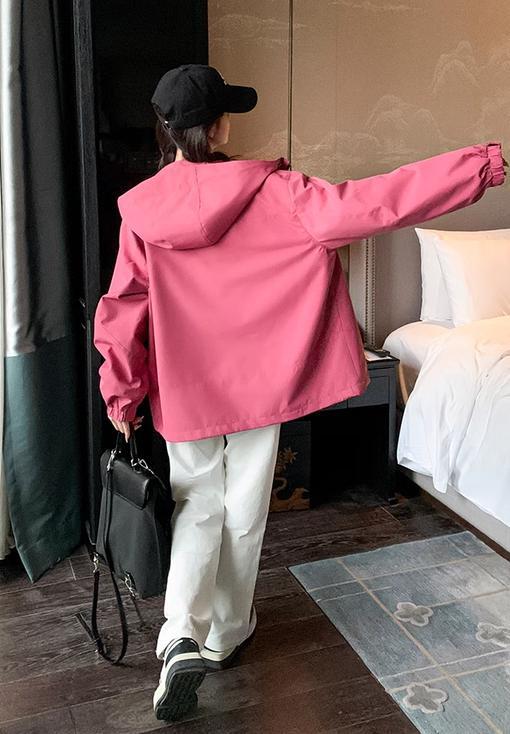 ローズピンクのフード付きジャケット | signal 日本未入荷勢揃い！全品