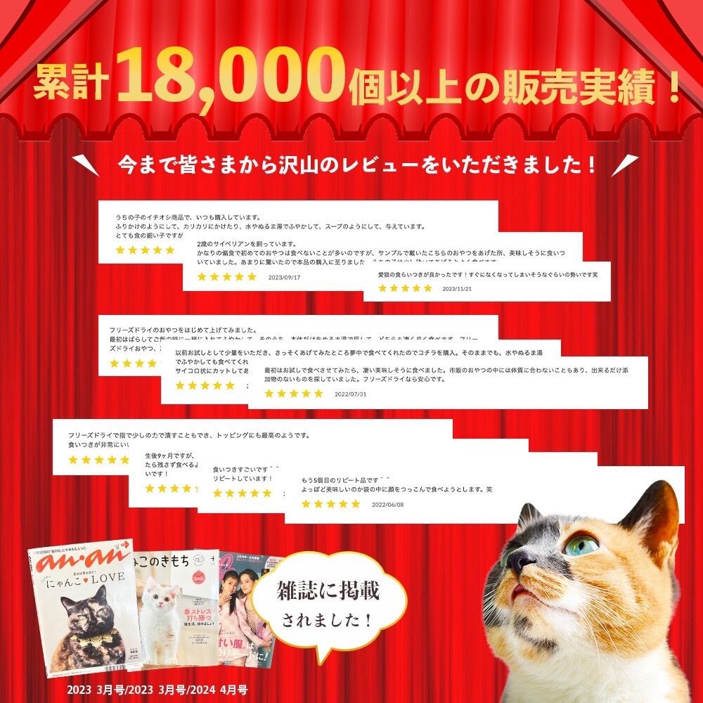ねこデリ【1ヶ月毎にお届け！】毎月メニューが変わる！（お品書き付き