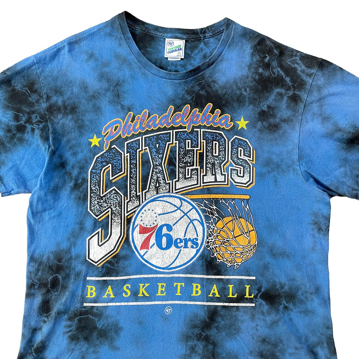 USA 古着 Tシャツ 76ers フィラデルフィアセブンティシクサーズ NBA 