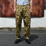 BOWWOW / DUCK HUNTER CAMO FIELD PANTS (裏側)