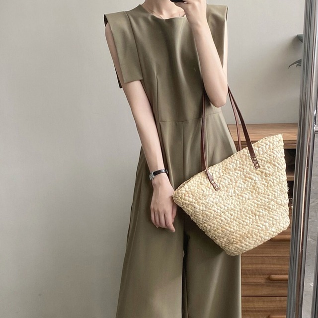 wide leg jumpsuit〚 0033 〛