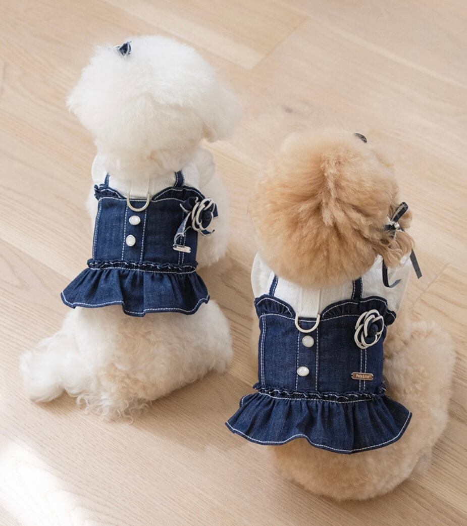 《予約》№PM0015 デニムビスチェハーネス