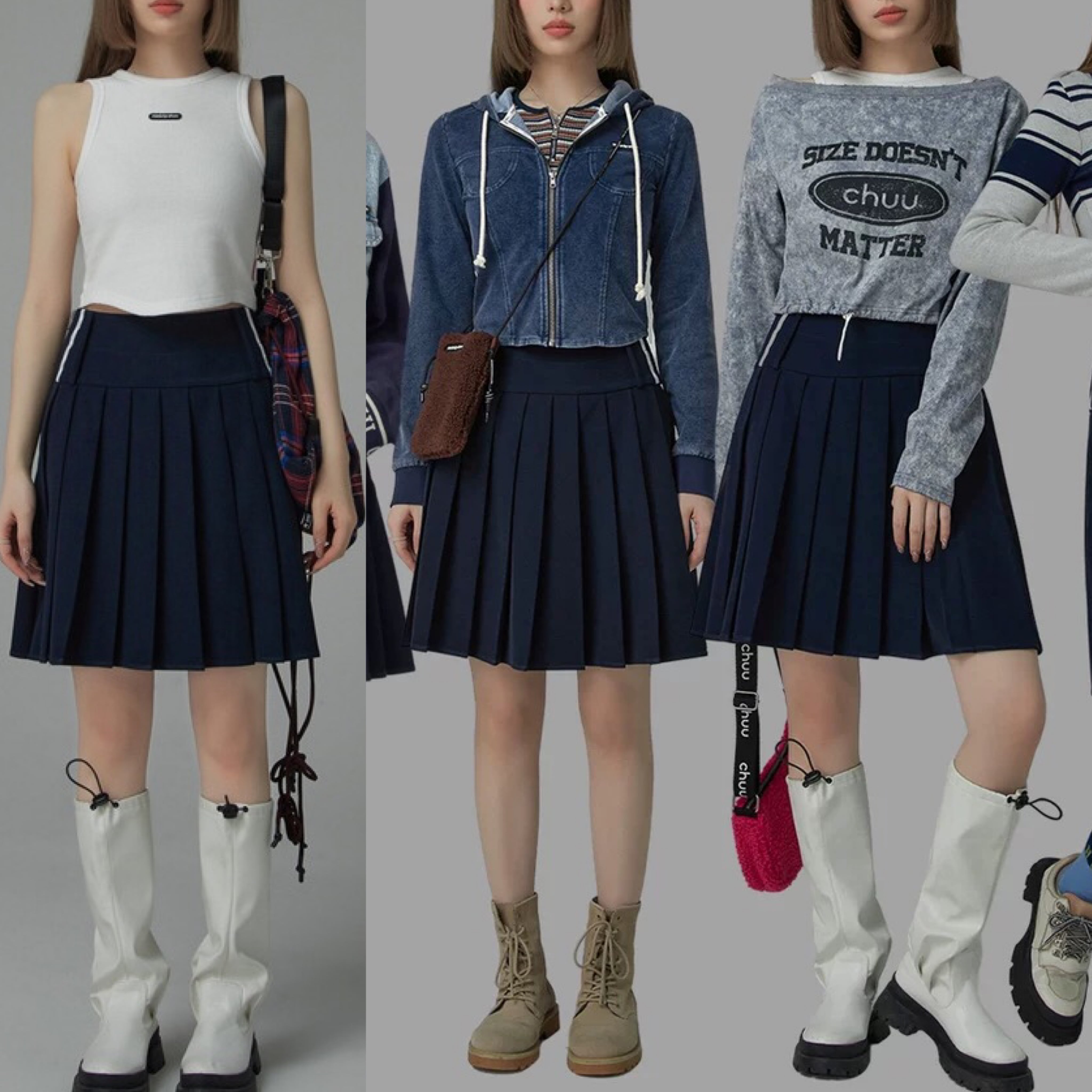 スカート スクール ボトムス プリーツスカート ガーリー 制服 お嬢様