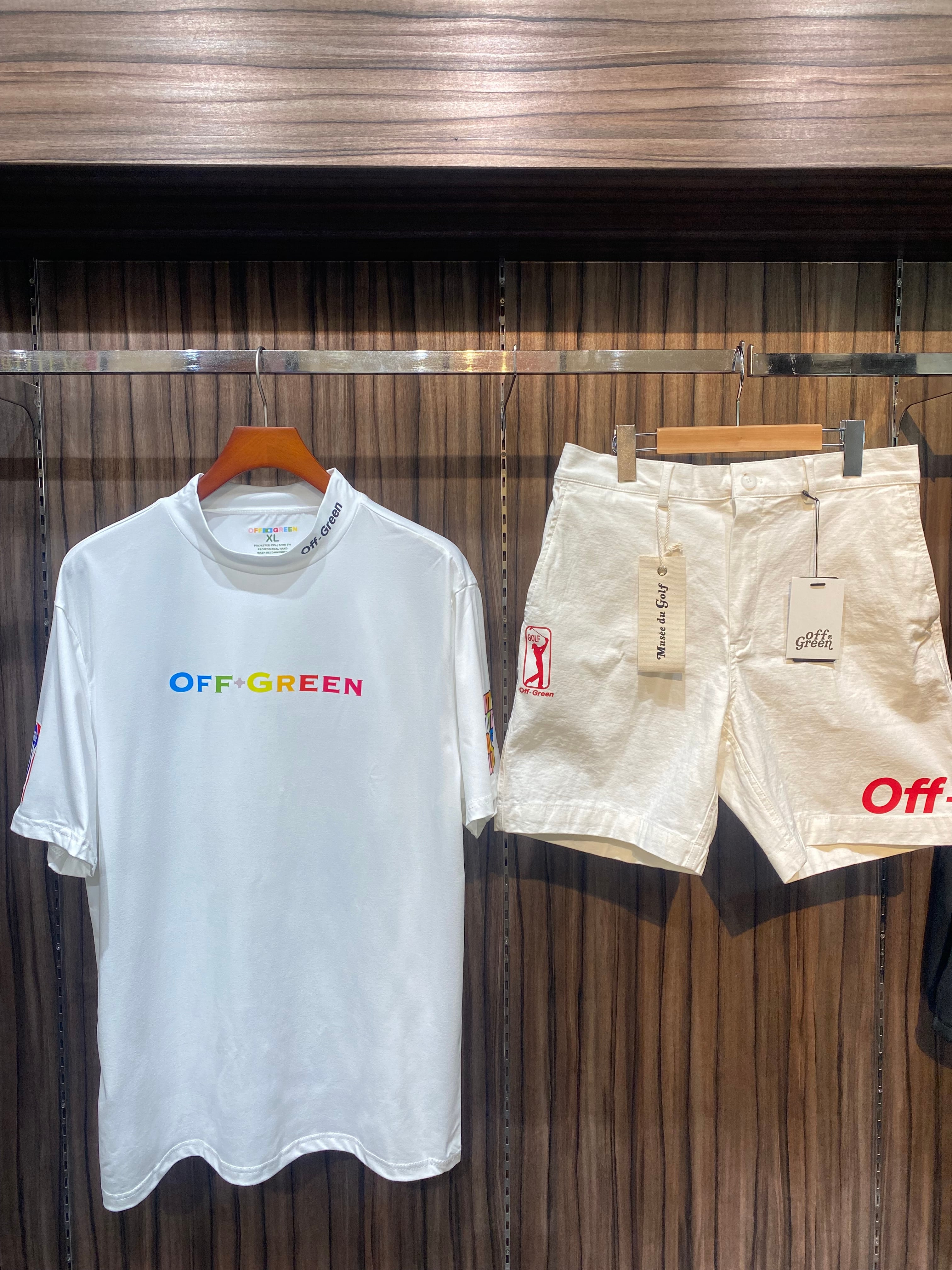SPIN RATE overlapモックネック | off-green.japan
