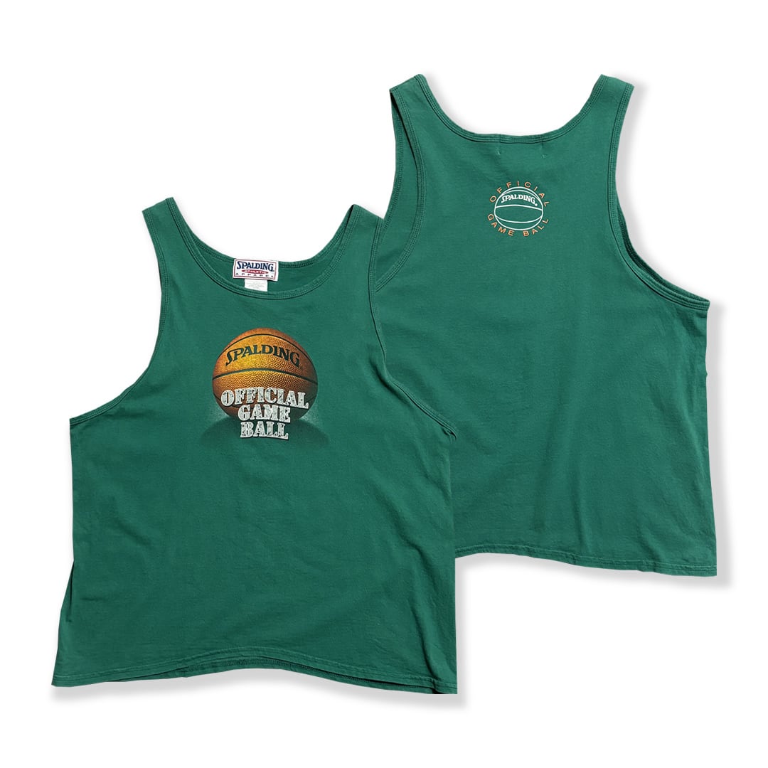 SPALDING Basketball Printed Tank top.