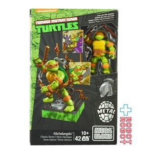 マテル メガブロック 2016 タートルズ TMNT ミケランジェロ フィギュア 国内版 未開封