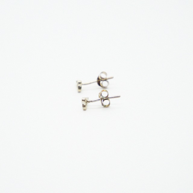 Silver Key Heart Earring｜Sterling Silver