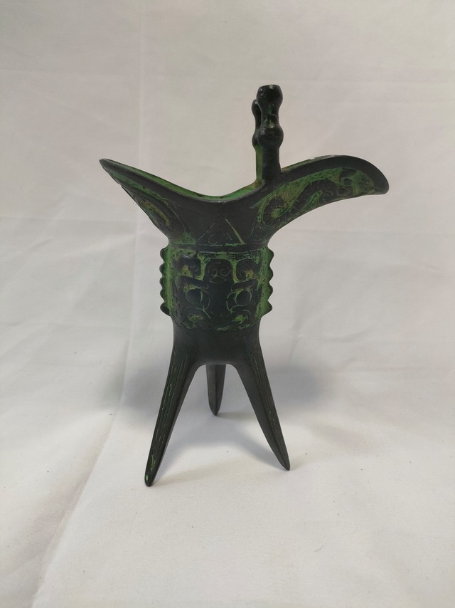 爵 青銅器レプリカ 古代中国 三国志