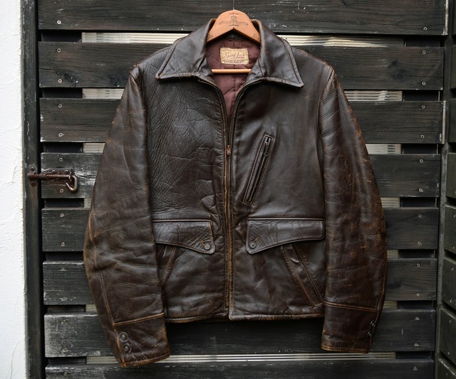 40s SPORT JACK HORSEHIDE JACKET 38