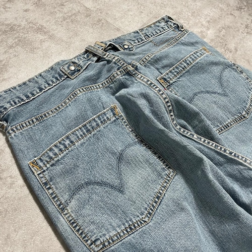 【W36 L32】 europe levi's リーバイス cinchiback 詳細写真2