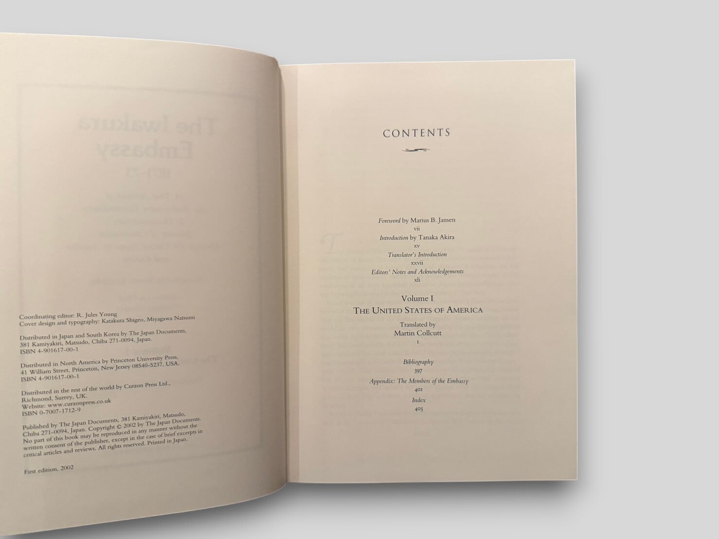RJ012】【FIRST EDITION】The Iwakura Embassy 1871–73, Complete set