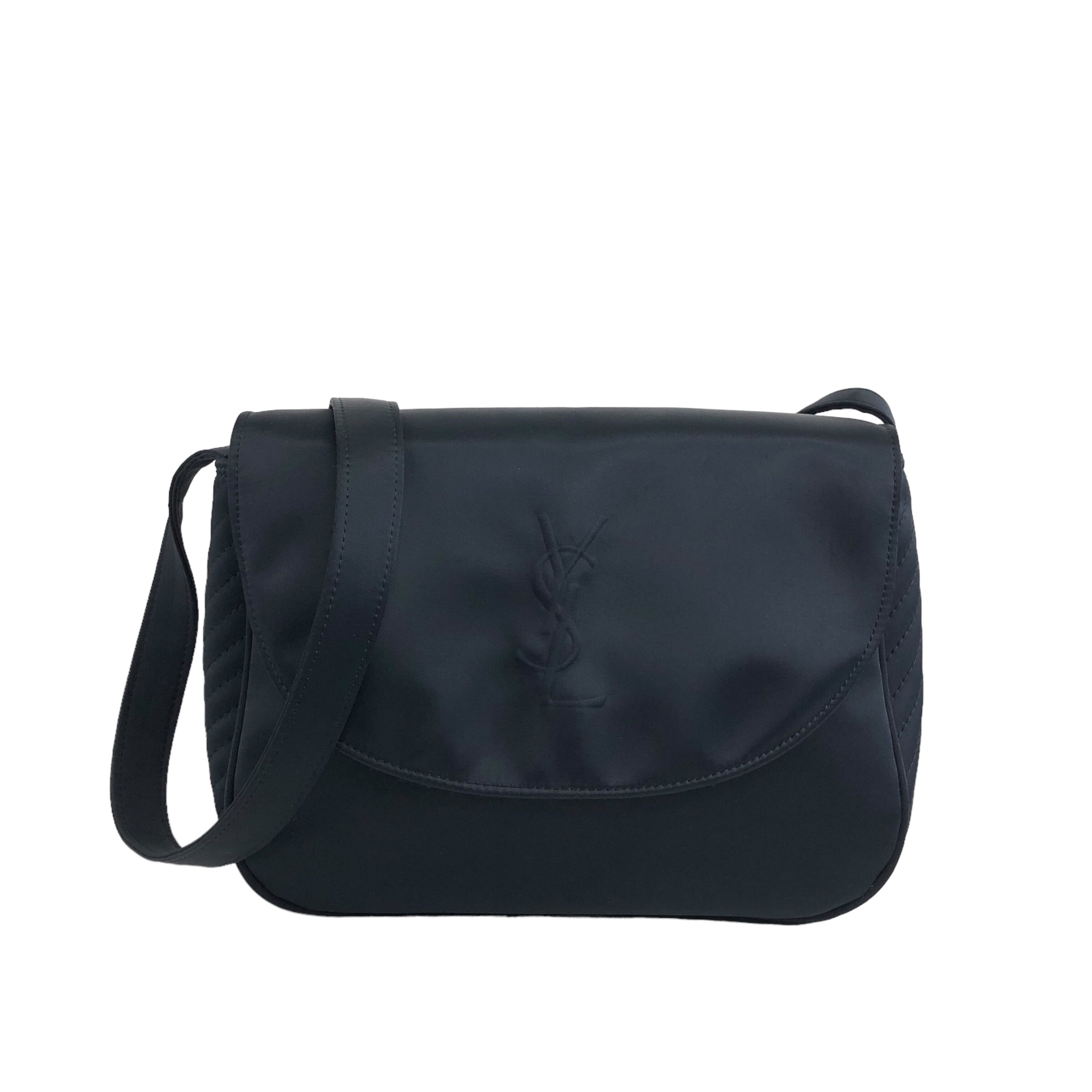 Yves Saint Laurent イヴ・サンローラン ショルダーバッグ ネイビー