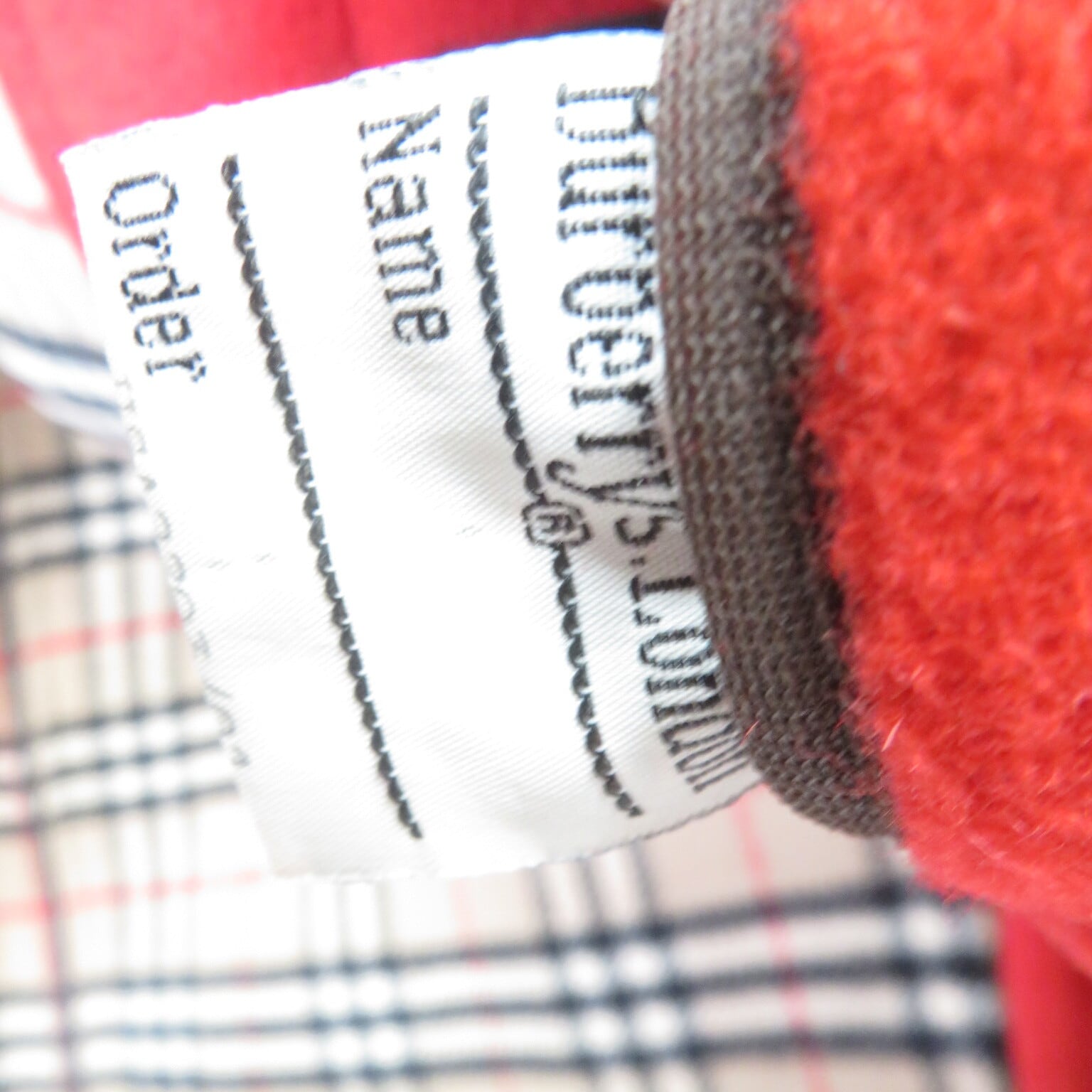 英国製 Burberrys SPECIALITY ダッフルコート チェック裏地 size06REG