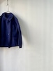 1940's Deadstock French Blue Moleskin Work Jacket(1940年代頃フランス,ブルーモールスキンワークジャケット)