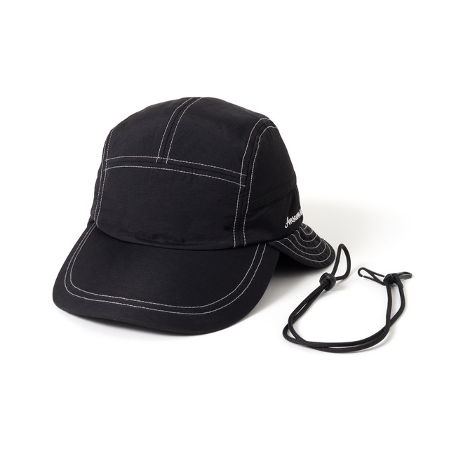 ANSWER* SUN SHADE 5PANEL CAP  BLACK