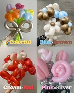 Color Select MENU▶花束バルーン7本【20❤︎Colors】 ¥4,900