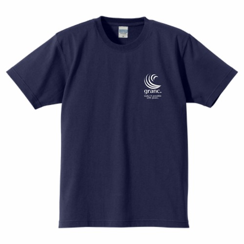 granc. Logo T-shirt 7.1oz【Navy】