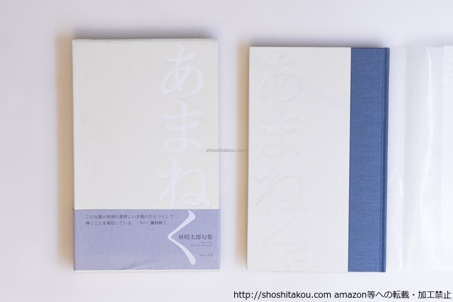 あまねく　林昭太郎句集　/　林昭太郎　能村研三 序、和兎 装幀　[40547][良好]