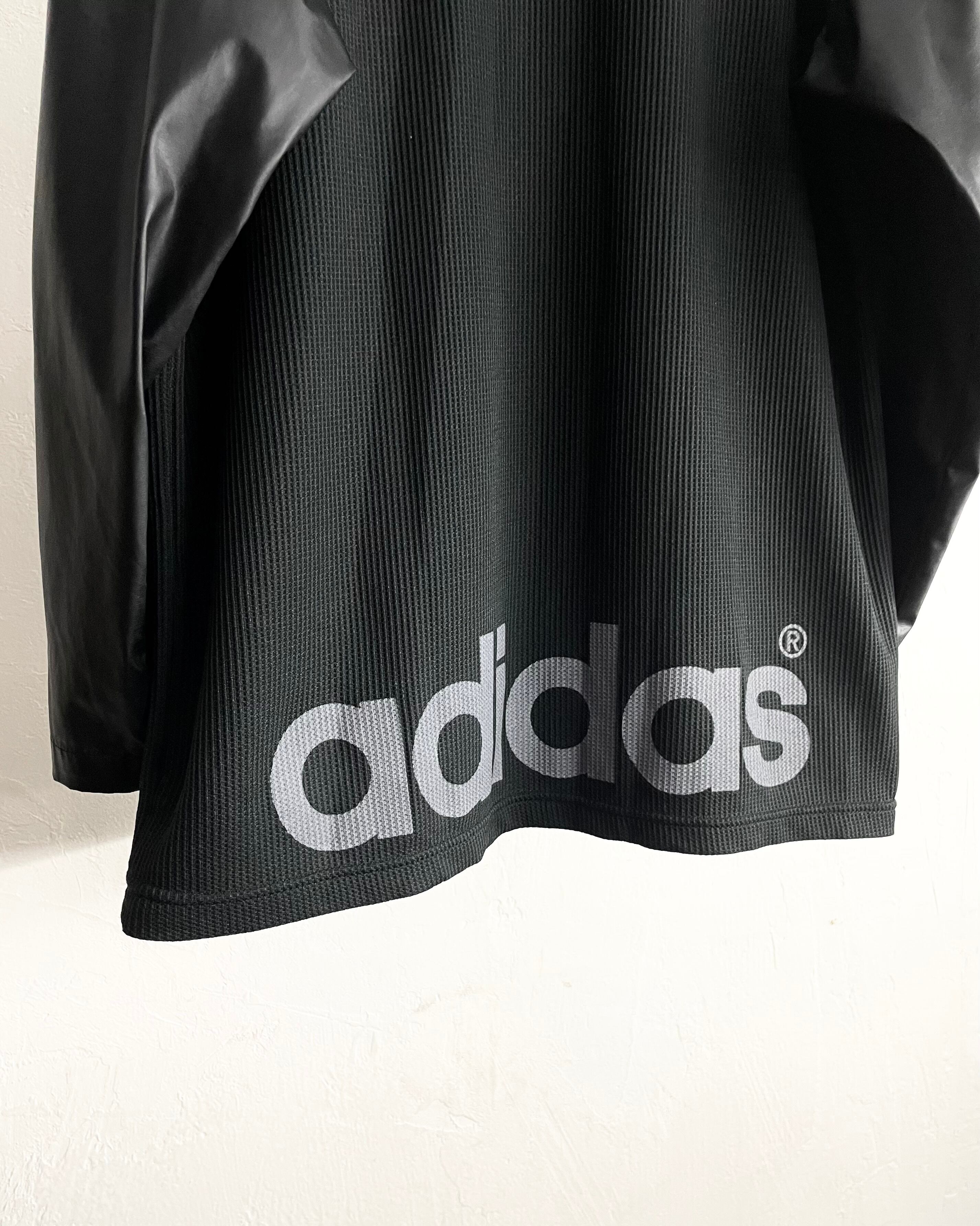 トップス 90s adidas thermal nylon half-zip shirt 90s adidas Thermal×Nylon Half-zip Shirt | VOLAR