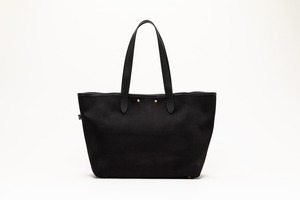 ECONOMY WIDE TOTE / DALBY CANVAS  BLACK