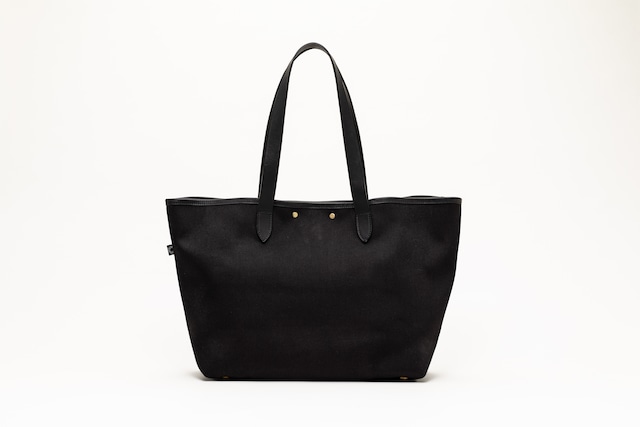 ECONOMY WIDE TOTE / DALBY CANVAS  BLACK