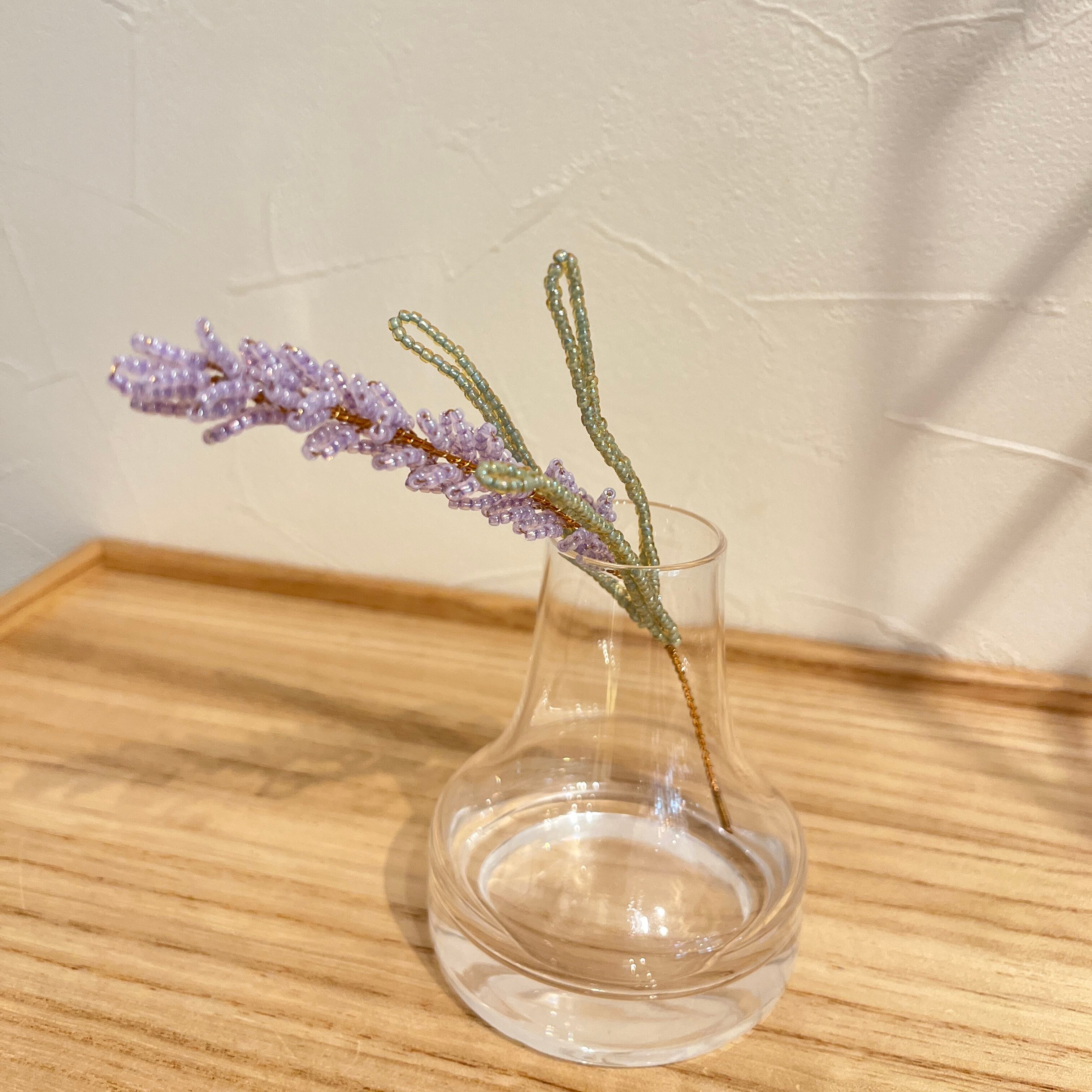 anokono flower ラベンダー ビーズフラワー