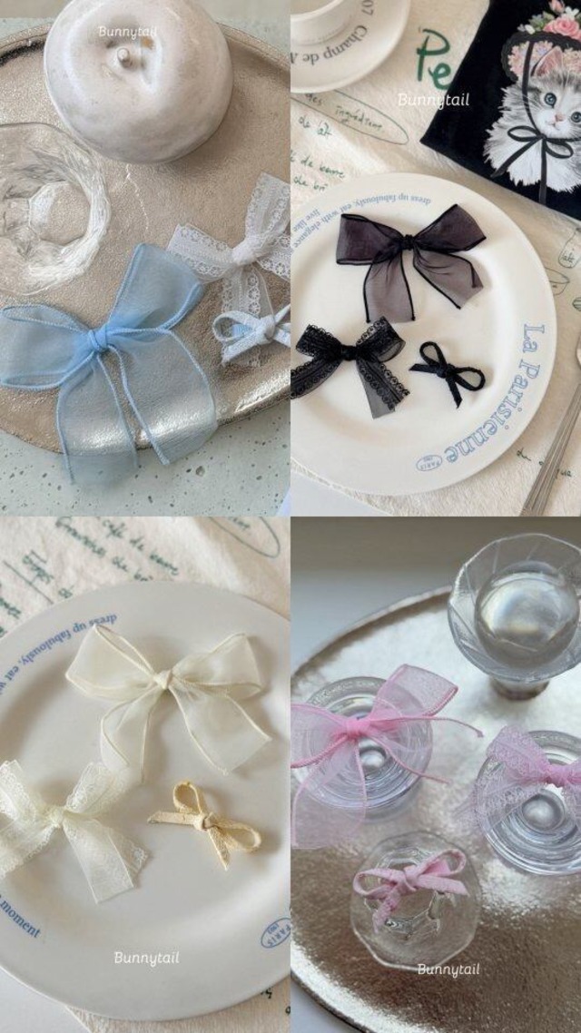 予約：Cottage ribbon set (3set)〔Bunnytail〕