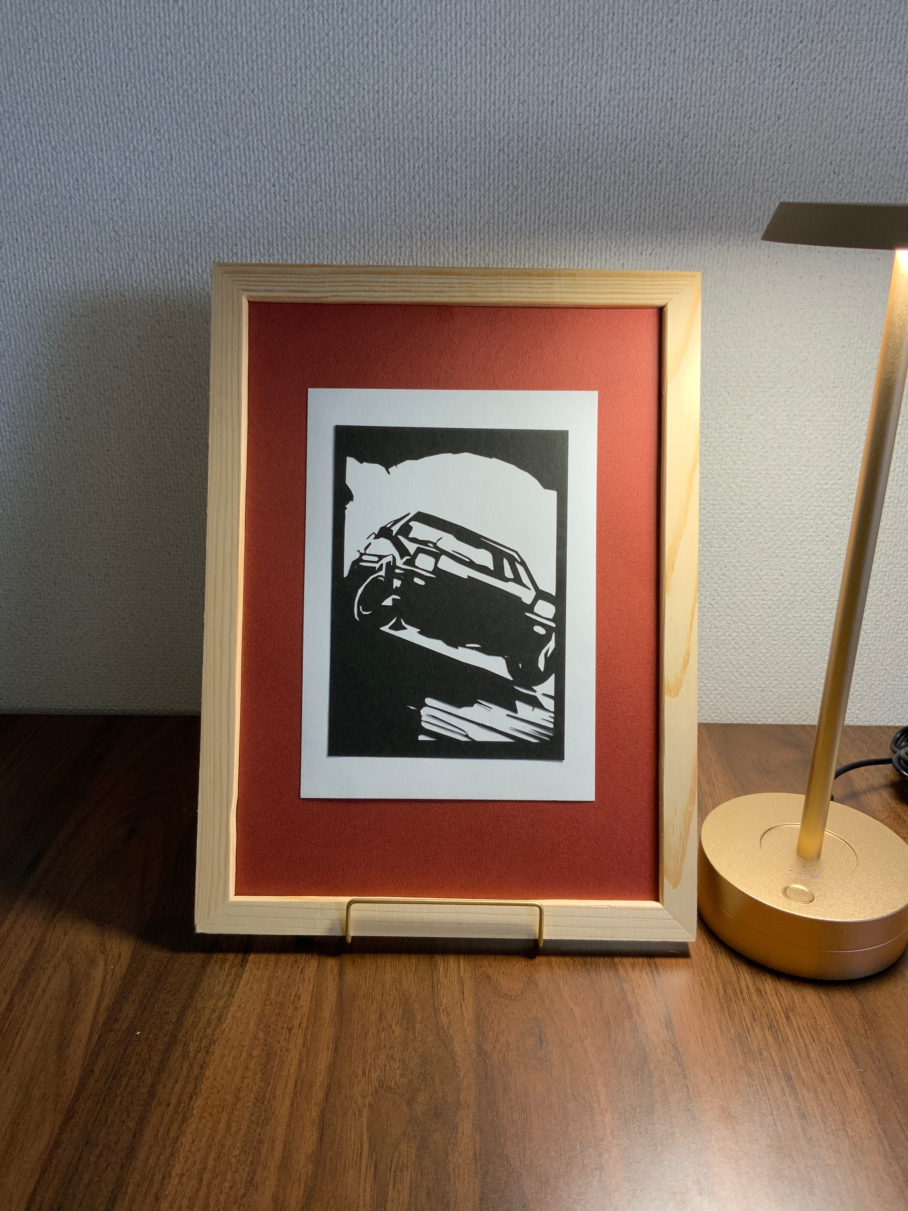 154-Car-86切り絵 | Pay ID