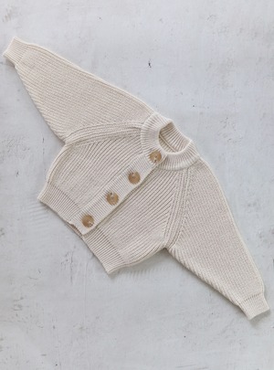 【AW26ご予約】EARTH THE ARCHIVE / Knit cardigan