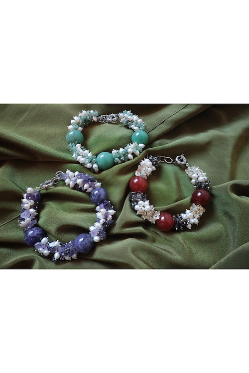 Gem stone bracelet