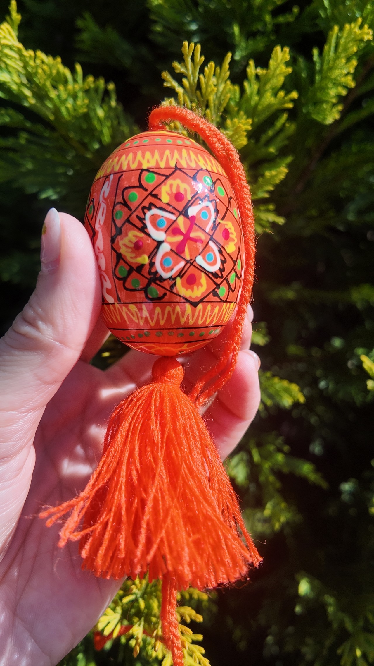 装飾用木製プィサンカ（イースターエッグ）　コロミヤモデル - 14