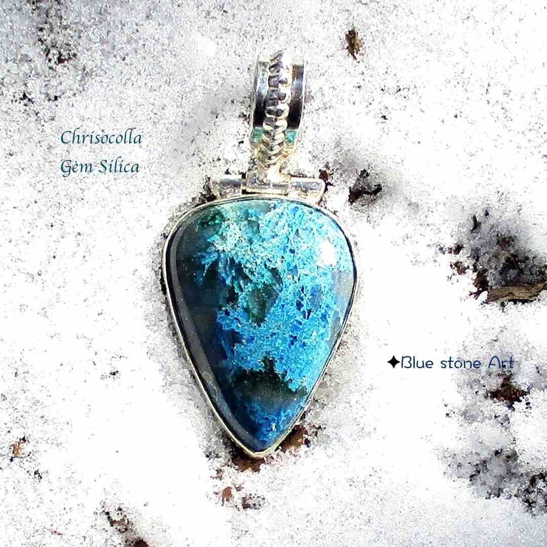 ジェムシリカ クリソコラシリカ ジェムシリカ ドゥルージー