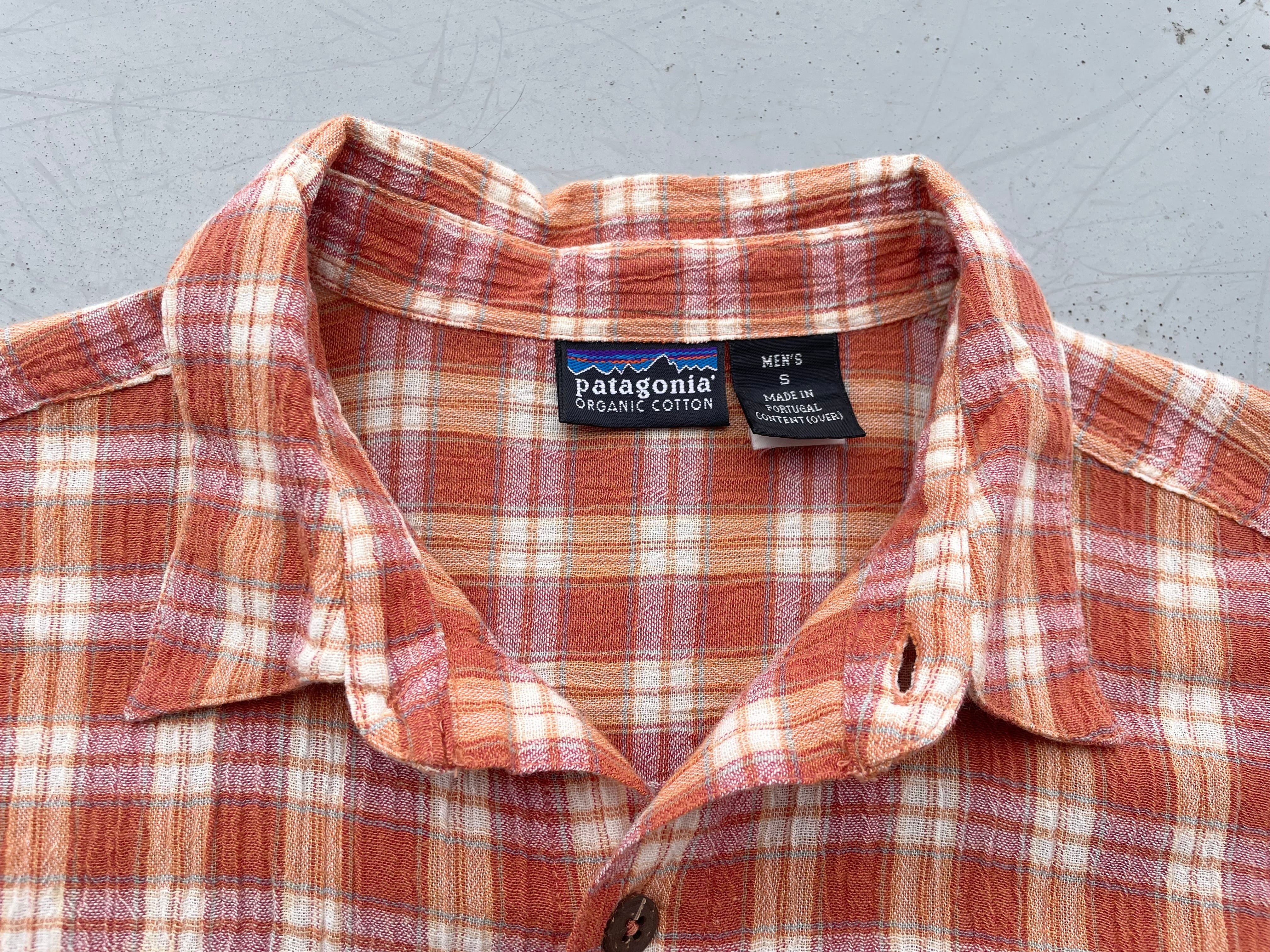00s パタゴニア　a/c ヤーンダイシャツ　ポルトガル製　YARN DYE Patagonia A/C Yarn Dye Shirt Portugal Made!! 00s OH | Blue Ribbon