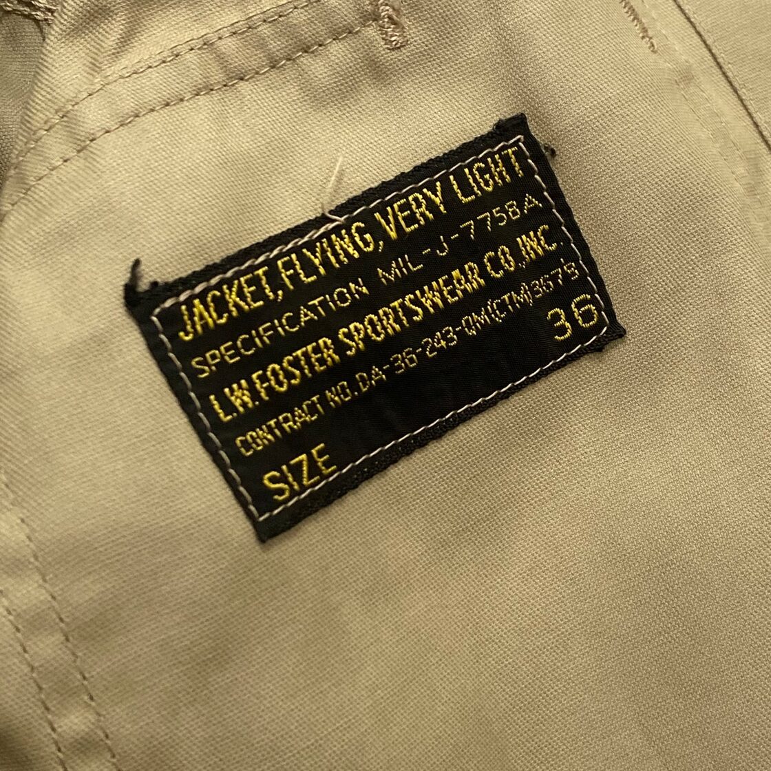 50s USNAVY Summer Flight Jacket 50年代 アメリカ海軍 サマーフライト 