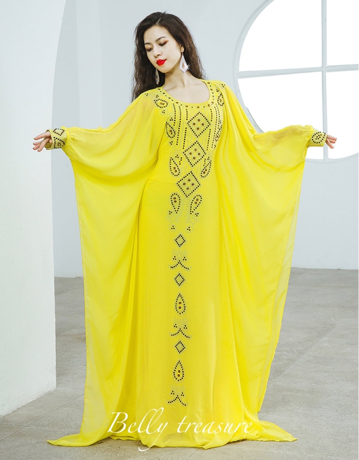 ハリージドレス 3カラー CCZW YC074 202109 | Belly Treasure®︎