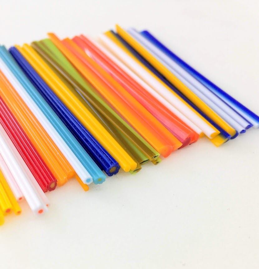 基本のパーツアソート｜ガラスパーツ棒20g｜GG800-20｜花・花びら・花